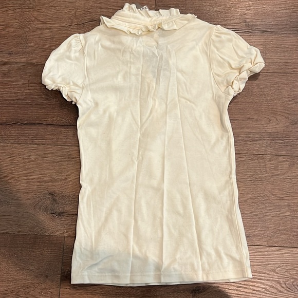 Anthropologie | Tops | Anthropologie Ric Rac Collared Ruffle Tie Neck ...